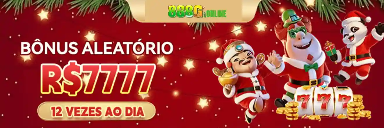 Banner de promoções e bônus disponíveis no 888G Cassino